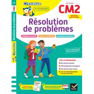 Résolution de problèmes CM2 - Cahier de soutien nouveau programme (2025)
