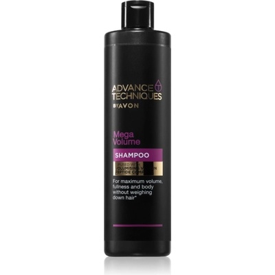 Avon Advance Techniques Mega Volume čistiaci šampón pre objem vlasov 400 ml