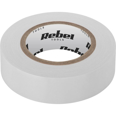Rebel Izolační páska 0,13 mm x 19 mm x 10 yd bílá