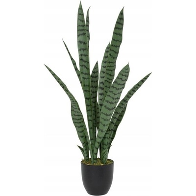 Atmosphera Umělá hrnková rostlina Sansevieria TOBY, 90 cm