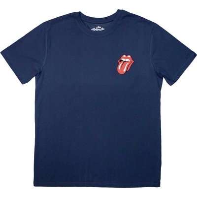 The Rolling Stones Mini Classic Tongue Denim Blue L Риза (<![CDATA[RSTS260MD03]]>)