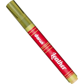 Image 1 of Darwi Paint On Leather Marker Маркер върху кожата Gold 6 ml 1 бр (DA0420013050C)