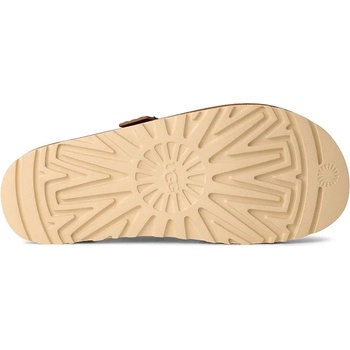 Ugg Половинки обувки от велур UGG Goldenstar Mary Jane в кафяво с платформа 1171506. CHE (1171506.CHE)