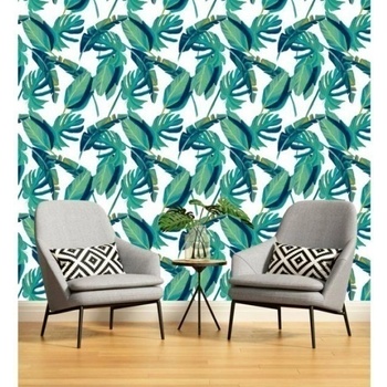 DIMEX ART s. r. o Луксозна флизелинова тапета сива каменна облицовка