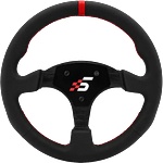 Simagic Round-Shaped Steering wheel without HUB (P-330R(LEATHER)) - xtreme