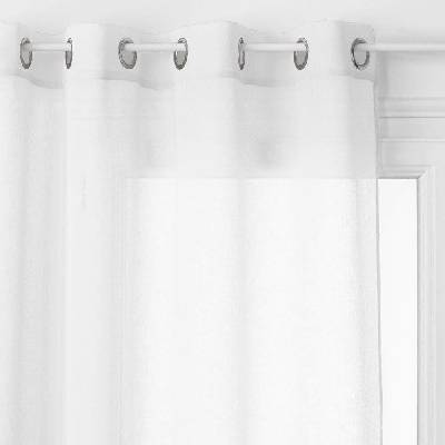 Atmosphera Bílá opona GEORGETTE v minimalistickém moderním stylu bílý
