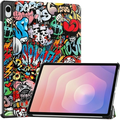 Vsetkonamobil 122544 ART Zaklápacie puzdro pre Samsung Galaxy Tab S11 GRAFFITI