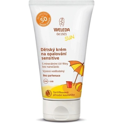 Weleda Sensitive dětský krém na opalování SPF50 50 ml