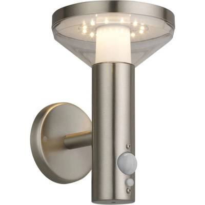 OPTONICA Led СОЛАРЕН АПЛИК СЪС СЕНЗОР 2w 200lm ip44 optonica (3800156693319)