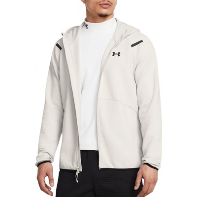 Under Armour UA Unstoppable Flc FZ HD EU-WHT bílá