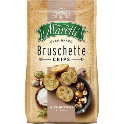 Maretti Bruschetta s houbami a krémovou omáčkou 140 g