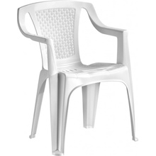 IDEA Europe Plastová židle Luna bílá cca 77 x 57 x 51 cm