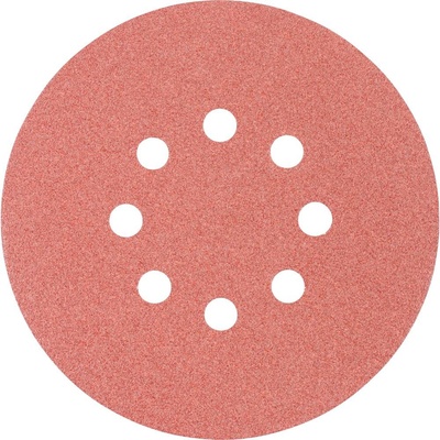 PFERD TOOLS KSS 150 8 L A 100 45017150 brusné papíry pro excentrické brusky s otvory Zrnitost 100 (Ø) 150 mm 25 ks
