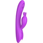 Mokko Мултифункционален вибратор за g-точка "squid doom purple" 23 см