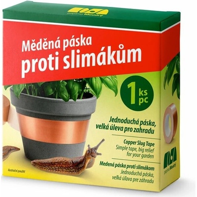 Páska proti slimákom, medená, 4m x 2,5 cm
