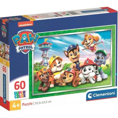 Clementoni Детски пъзел Clementoni от 60 части - Пес патрул (26071)