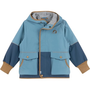 finkid Детско водоустойчиво яке Finkid Kid's Kiva Move Waterproof jacket - Dove / Almond - размер 130/140 (703-6723-0115)