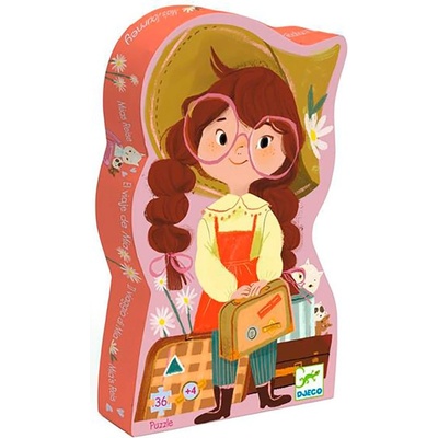 DJECO Детски пъзел Djeco от 36 части - Пътешествието на Мия (DJ07305)