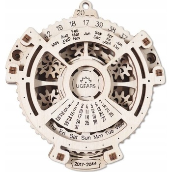 Ugears 3D puzzle Kalendář 24 ks