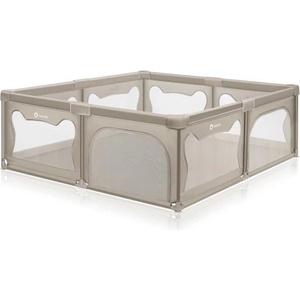 Lionelo Детска кошара Willow XL Beige Sand 187 x 207 cm (LO-WILLOW_XL_BEIGE_SAND)