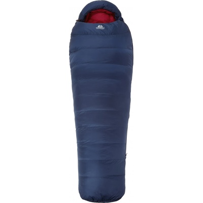 Mountain Equipment Дамски пухен спален чувал Mountain Equipment Women's Helium 600 Down sleeping bag - Medieval Blue - размер Regular (513-1434-0112)