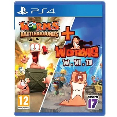Team17 Worms Battlegrounds + Worms W.M.D (PS4)