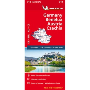 Michelin Germany, Benelux, Austria, Czech Republic / Michelin Allemagne, Benelux, Autriche, Rep. Tcheque (ISBN: 9782067170919)