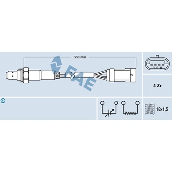Lambda sonda FAE 77152