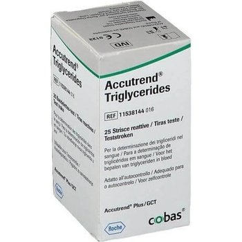 Image 1 of ROCHE Accutrend Plus Тест Ленти За Триглицериди 25 бр