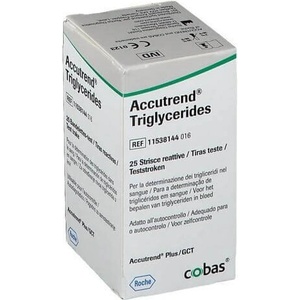  ROCHE Accutrend Plus Тест Ленти За Триглицериди 25 бр