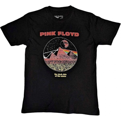 Pink Floyd Vintage Pyramids Black M Риза (PFTEE171MB02)