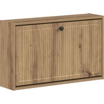 vidaXL Стенно шкафче за обувки EDE 71 x 17 x 43 см Инженерна дървесина (895974)