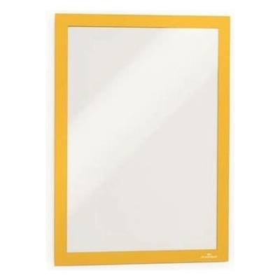 Informačný panel, so samolepiacou zadnou stranou, A4, DURABLE "DURAFRAME", žltá