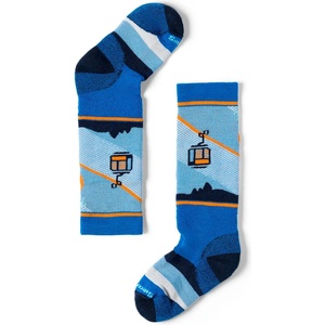 Smartwool Детски ски чорапи Smartwool Kid's Winter FC Gondola Games OTC Ski socks - Laguna Blue - размер 26-28 (EU) (207-1998-0112)