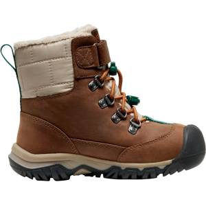KEEN Детски зимни ботуши Keen Kid's Kanibou WP Winter boots - Dark Earth / Roasted Pecan - размер 24 (EU) (702-2836-0411)