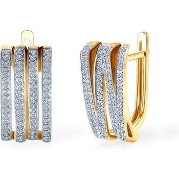 SAVICKI Обеци Savicki: злато, диаманти