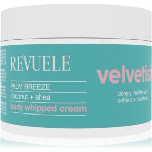 Revuele Velvetish Palm Breeze Body Whipped Cream хидратиращ лосион за тяло Coconut + Shea 300ml