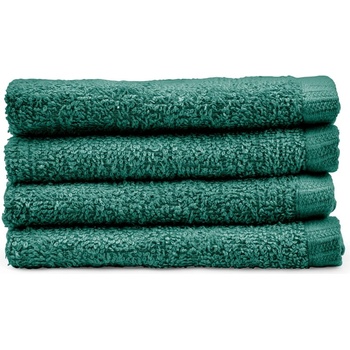 Catherine Lansfield Зелени бързосъхнещи памучни кърпи в комплект от 4 бр. 30x30 cm Quick Dry - Catherine Lansfield (TW/56250/W/FC4/FG)