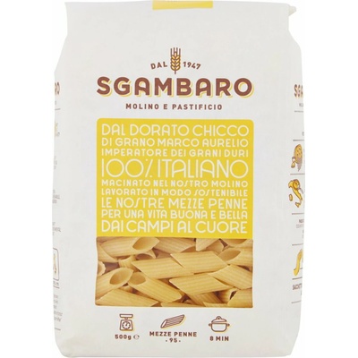 Sgambaro Cestoviny Mezze penne 0,5 kg