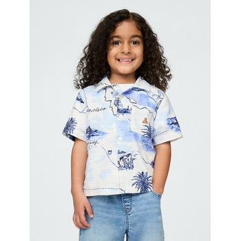 GAP Бебешка ленена риза Gap GAP | Sin | Момчешки | 74-80