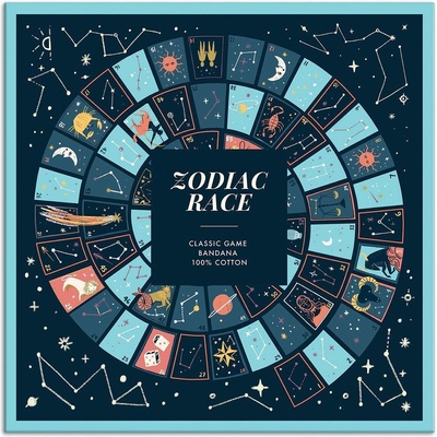 Galison Игра бандана Zodiac Race Classic Game Bandana