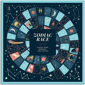 Galison Игра бандана Zodiac Race Classic Game Bandana