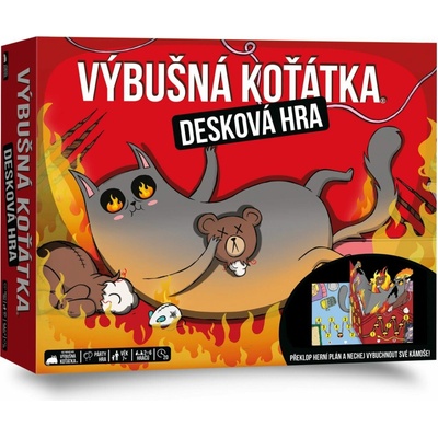 Asmodee Czech Republic Výbušná koťátka: Desková hra