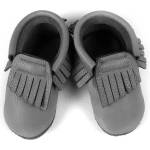 Baobaby Бебешки обувки Baobaby - Moccasins, grey, размер M (BBMC801-M) - baby
