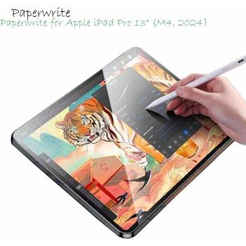 4smarts Paperwrite Screen Protector - качествено защитно покритие (подходящо за рисуване) за дисплея на iPad Pro 13 (2024)