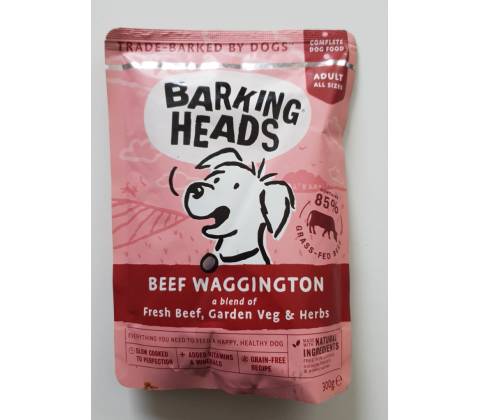 Barking Heads Beef Waggington 300 g