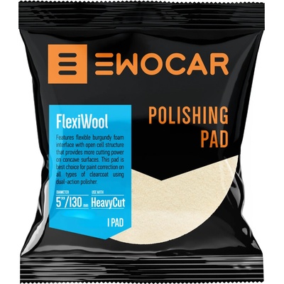 Ewocar Vlnený - agresívny leštiaci pad 130 mm