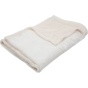 Babycalin Бебешко одеяло Babycalin - 75 х 100 cm, екрю (BBC630614)