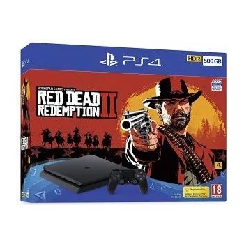Sony PlayStation 4 Slim 500GB (PS4 Slim 500GB) + Red Dead Redemption II