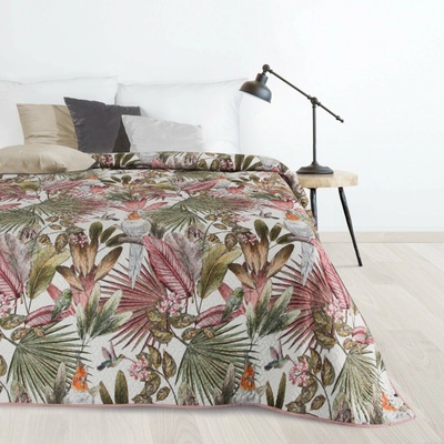 Design 91 PŘEHOZ NA POSTEL PARROT 170X210 CM VZOROVANÁ